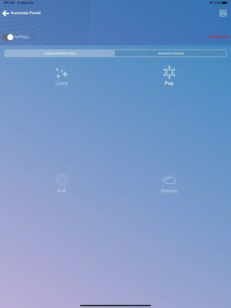 Tac Inova Perde App iPad 应用截图