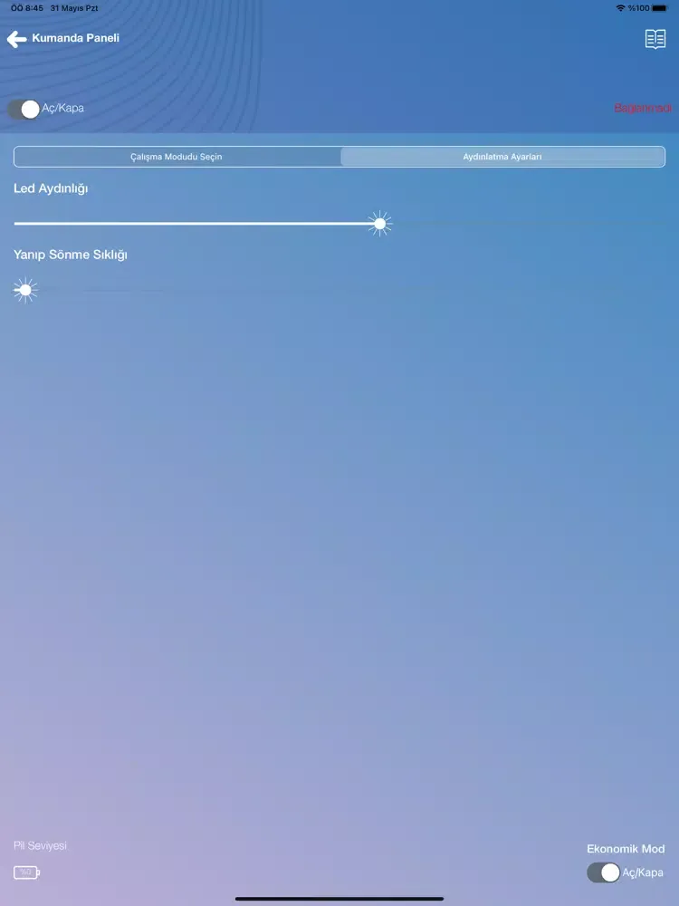 Tac Inova Perde App iPad 应用截图
