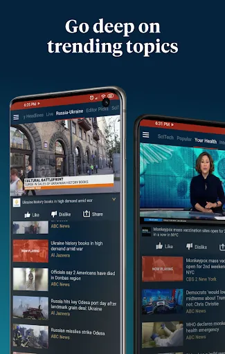 Haystack News: Local TV News Ekran Görüntüleri
