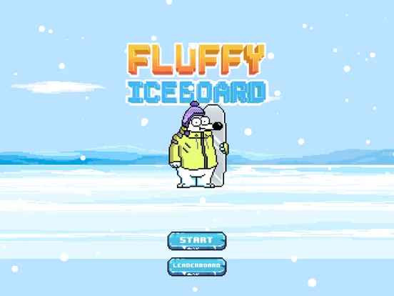 Zrzuty ekranu Fluffy Iceboard iPad 