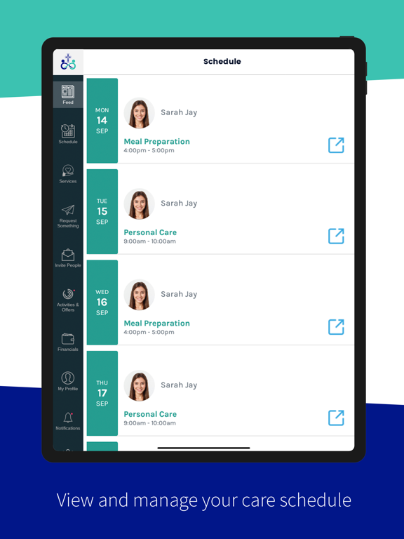 Mercy Services iPad 應用截圖