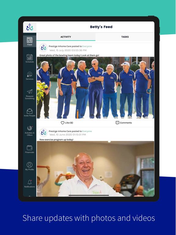 Mercy Services iPad 應用截圖