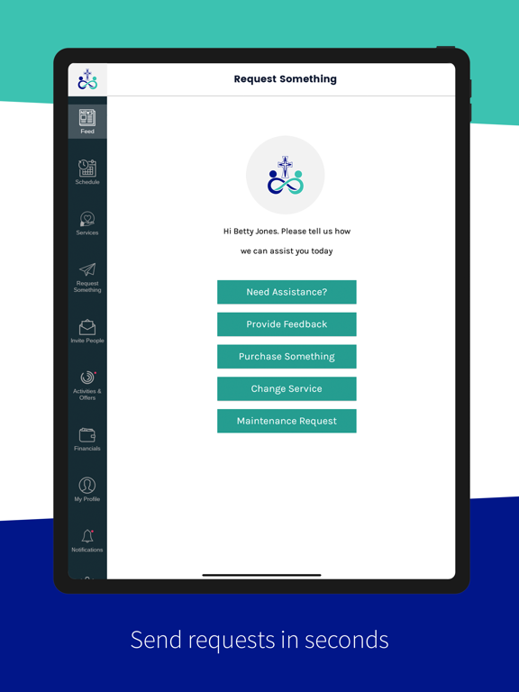 Mercy Services iPad 應用截圖