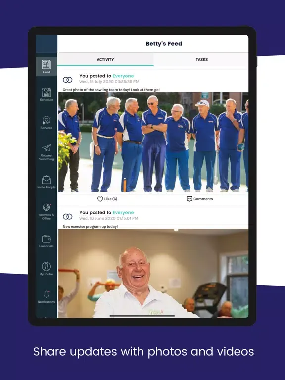 Allcare Nursing iPad  스크린샷