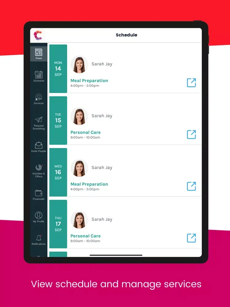 Chorus iPad  स्क्रीनशॉट