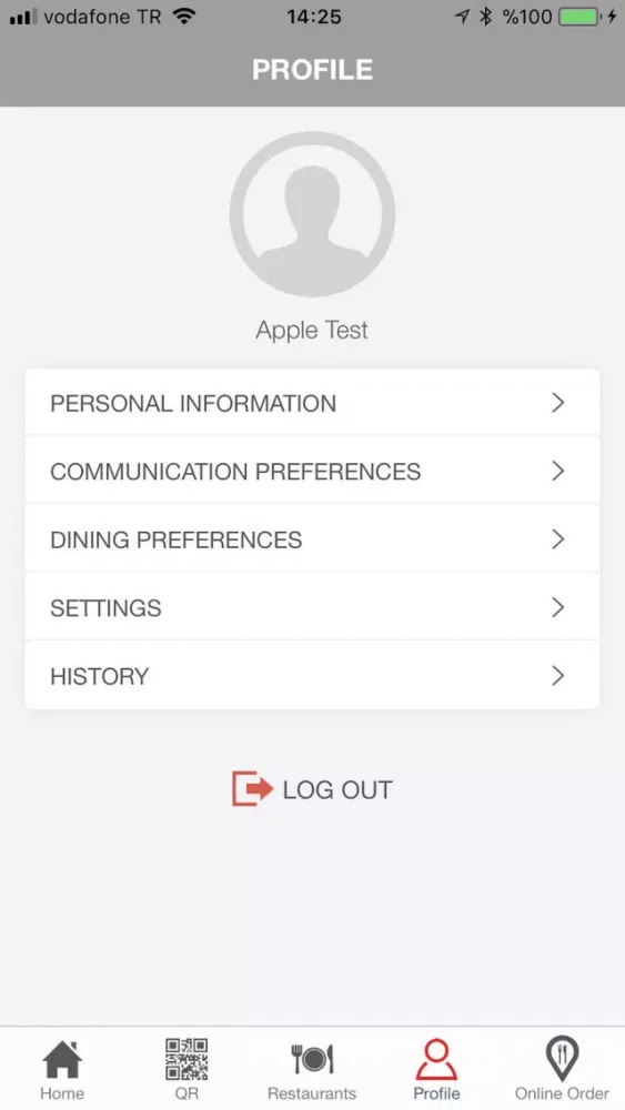 Capturas de pantalla de Haz Restaurant Mobile App