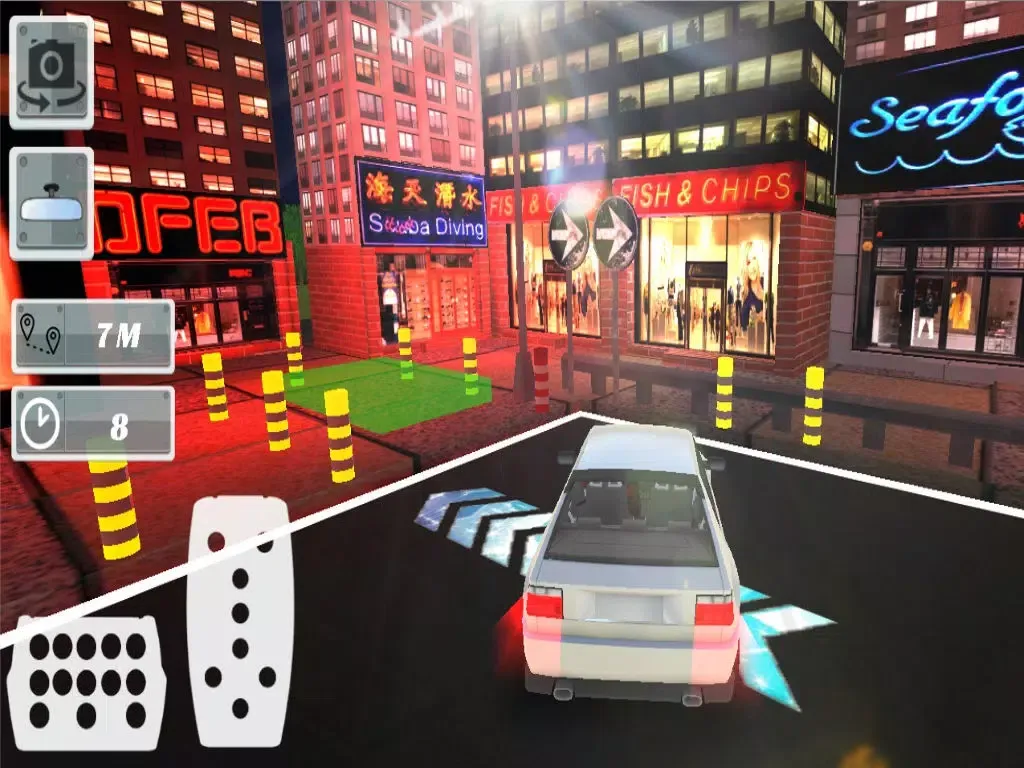 Driving And Parking Simulator 3D iPad  Screenshots