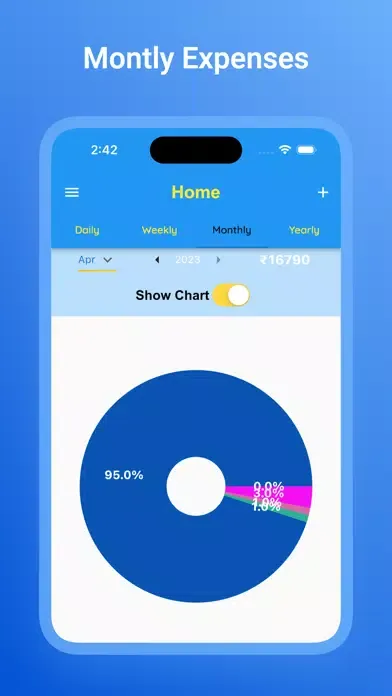 Daily Spending App スクリーンショット