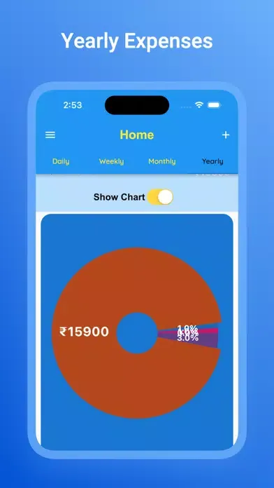 Daily Spending App スクリーンショット