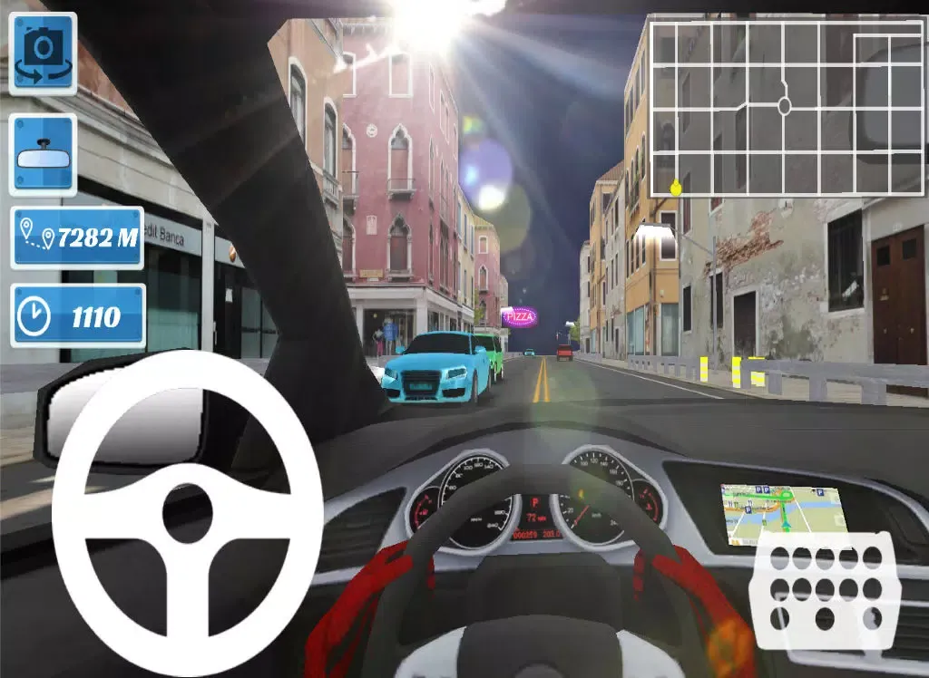 Taxi Driver - Italy Venice City 3D iPad  Screenshots