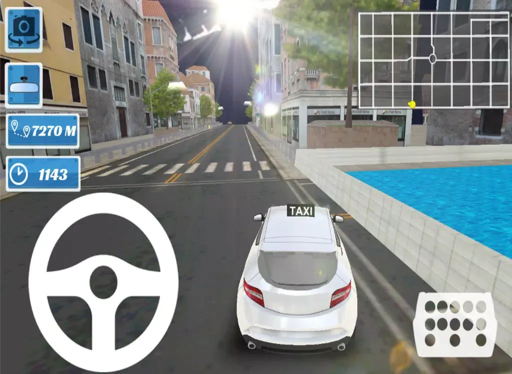 Taxi Driver - Italy Venice City 3D iPad  Screenshots