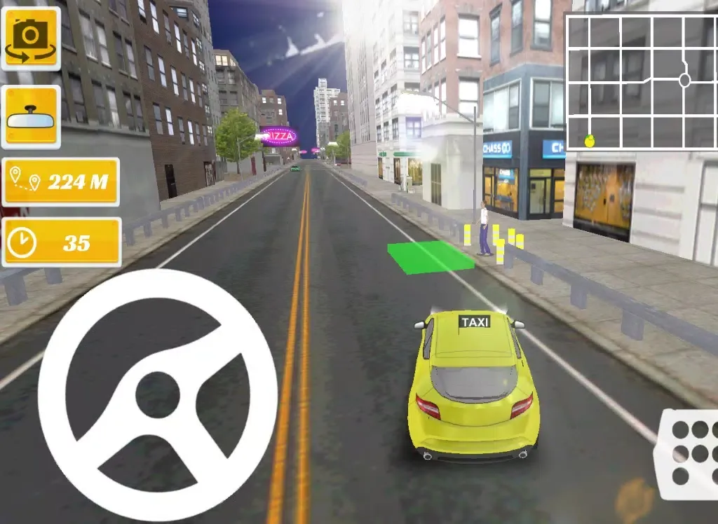 Taxi Driver - New York City 3D iPad  Ekran Görüntüleri