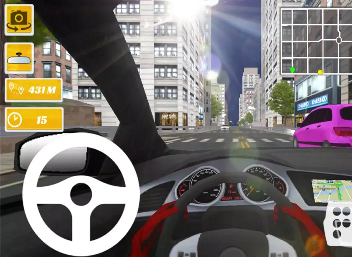 Taxi Driver - New York City 3D iPad  Ekran Görüntüleri