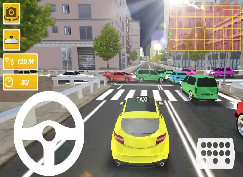 Tangkapan layar Taxi Driver - Spain Barcelona City 3D iPad 