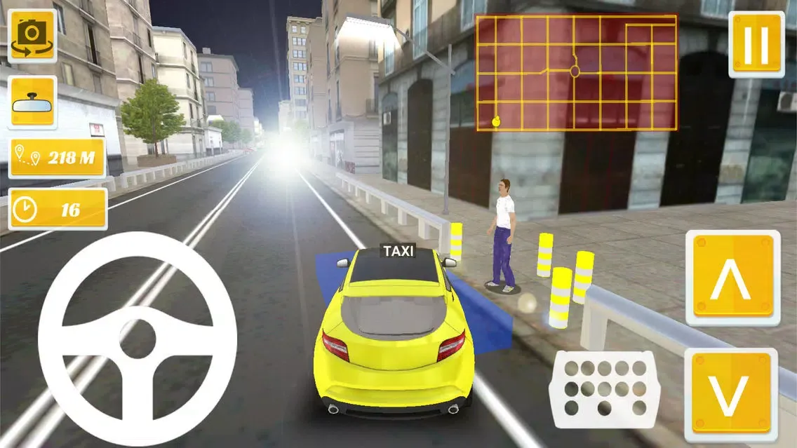 Tangkapan layar Taxi Driver - Spain Barcelona City 3D