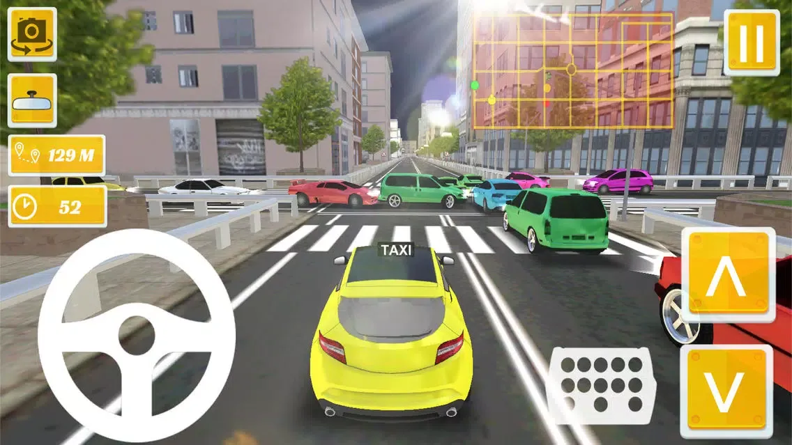 Tangkapan layar Taxi Driver - Spain Barcelona City 3D