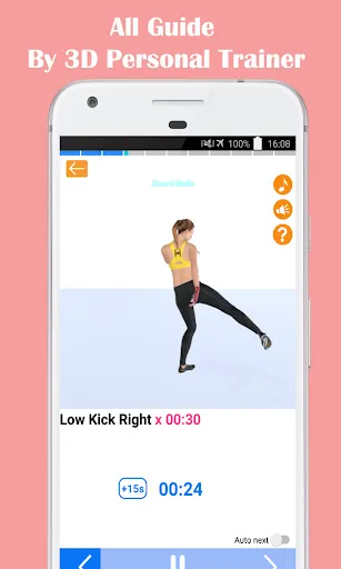 Captures d'écran de Female Kickboxing Self Defense