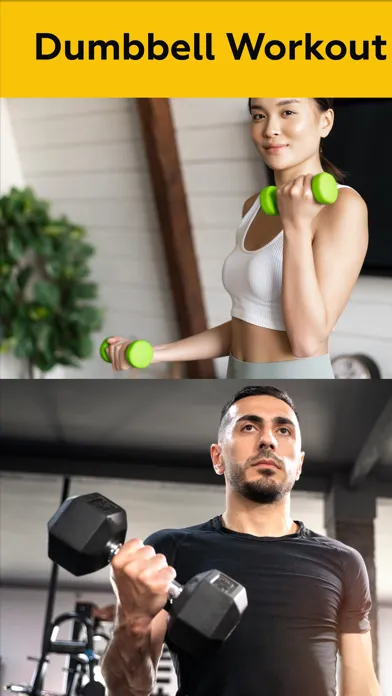 Dumbbell Workout - Gym Workout سکرین شاٹس