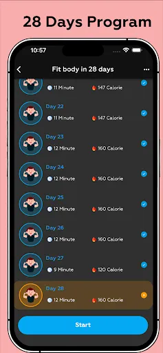 Home Workouts - Lose Weight Screenshots