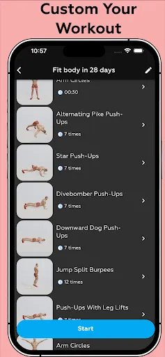 Home Workouts - Lose Weight Screenshots