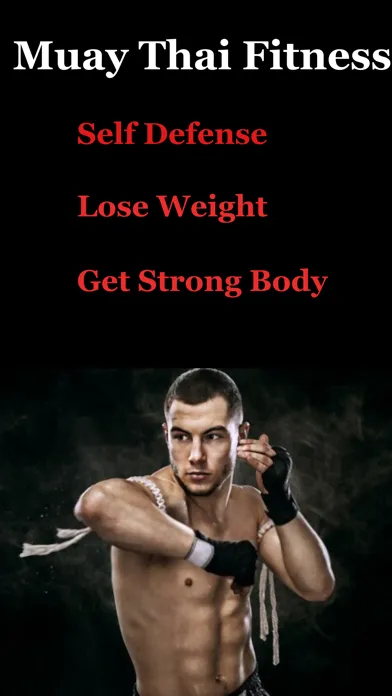 Tangkapan skrin Muay Thai Fitness Workout