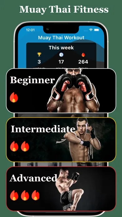 Tangkapan skrin Muay Thai Fitness Workout