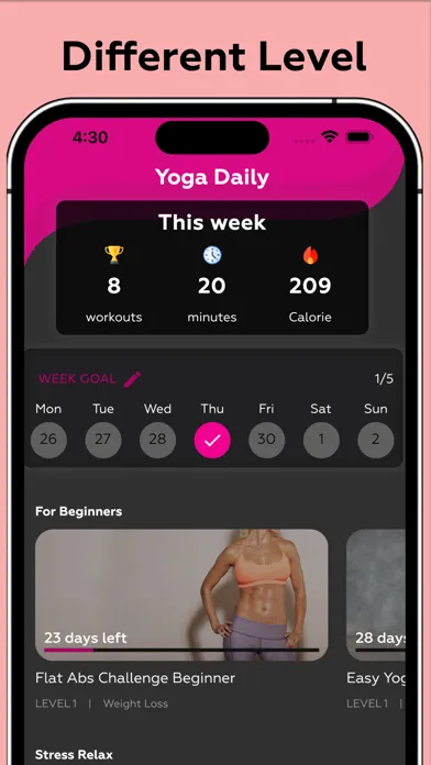 Zrzuty ekranu Yoga for newbie