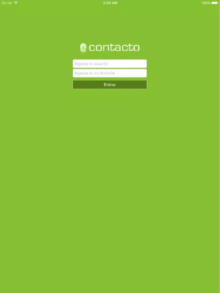 Haz contacto iPad  スクリーンショット