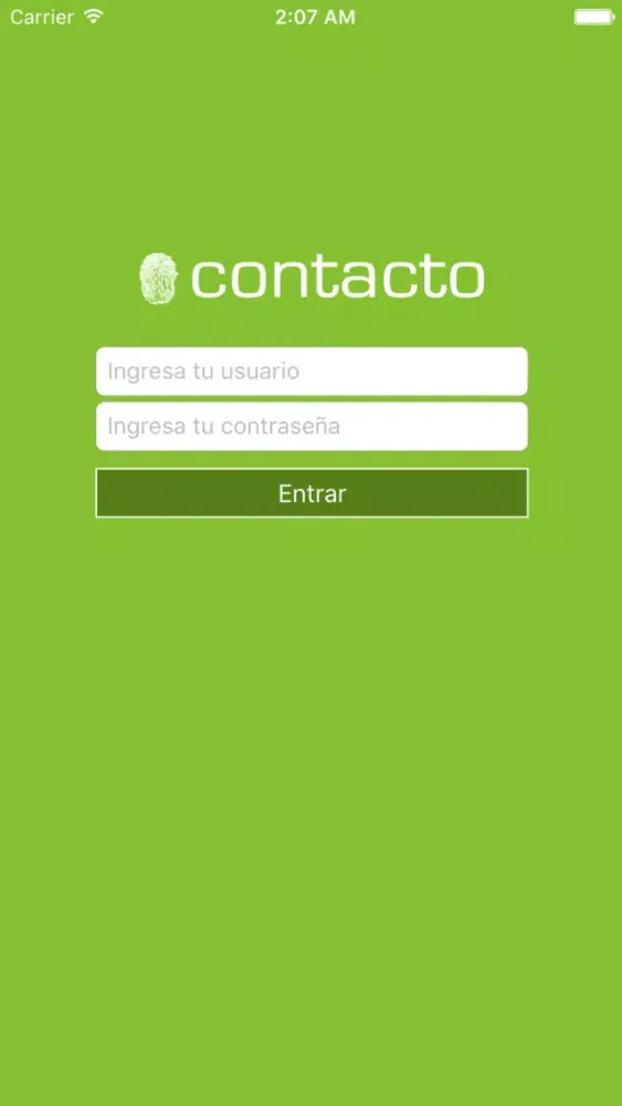 Haz contacto スクリーンショット