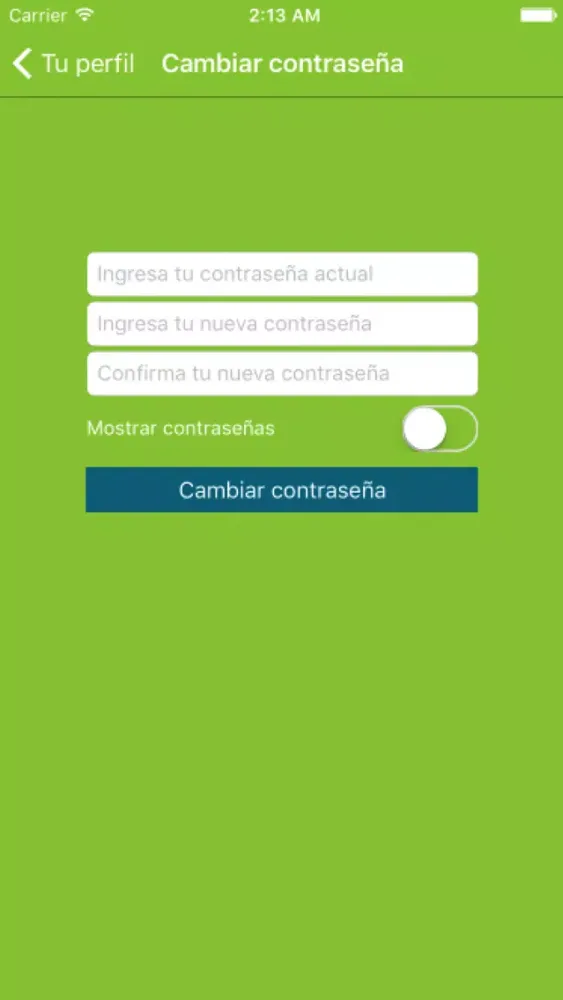 Haz contacto スクリーンショット
