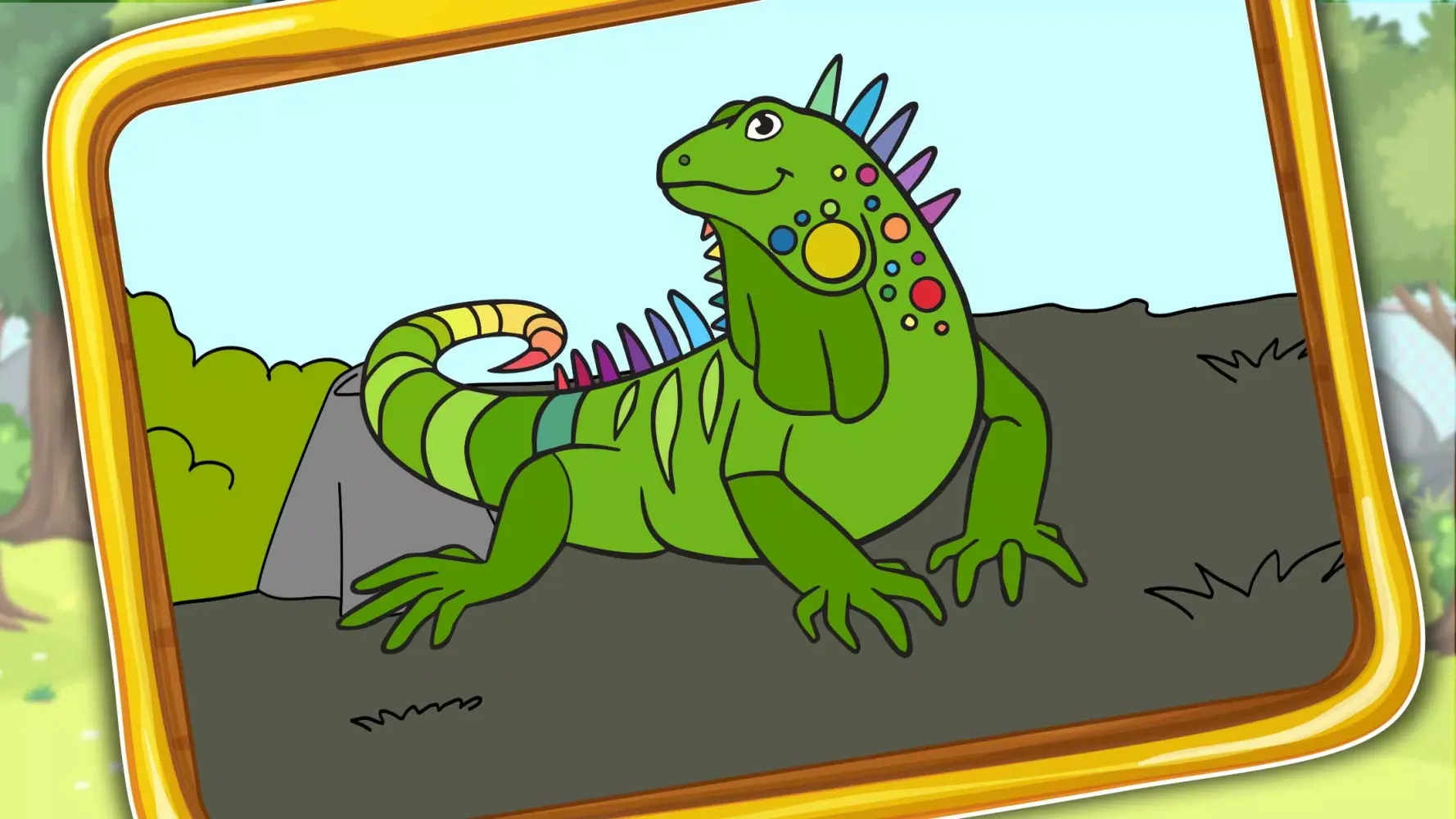 Capturas de pantalla de Cute Animal Coloring Book