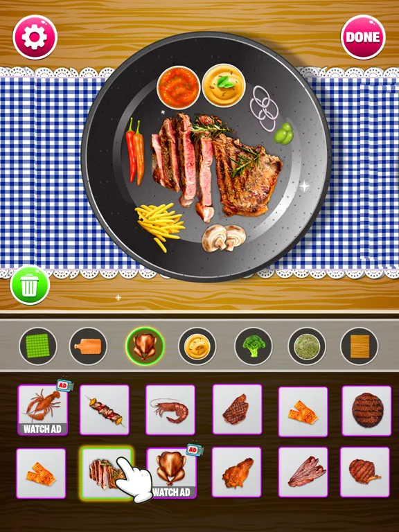 تصاویر Culinary Food Chef Dish Decor iPad 