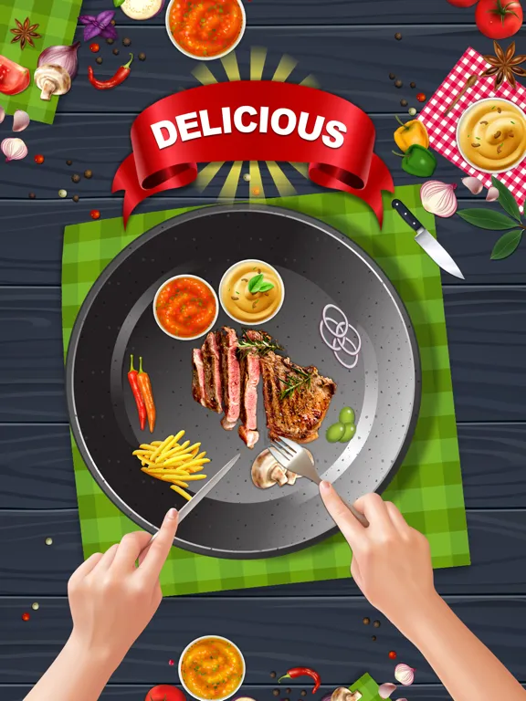 تصاویر Culinary Food Chef Dish Decor iPad 