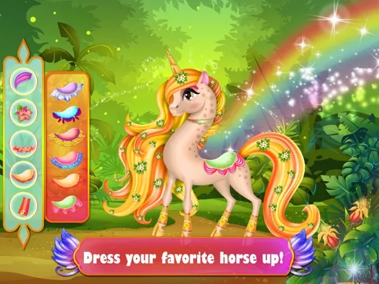 Captures d'écran de Fairy Fashion Horse Story iPad 