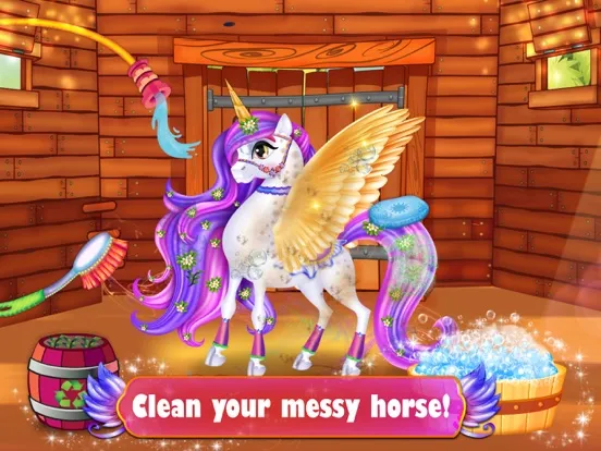 Captures d'écran de Fairy Fashion Horse Story iPad 