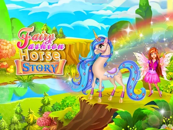 Captures d'écran de Fairy Fashion Horse Story iPad 