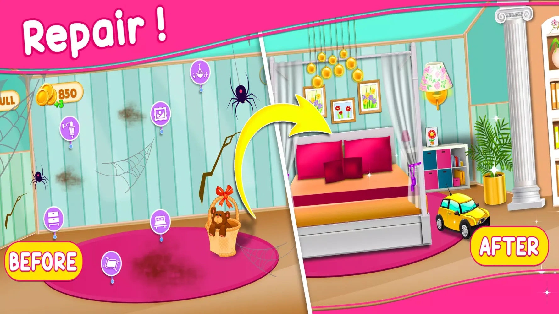 Blossom Sort Flower Puzzle Screenshots