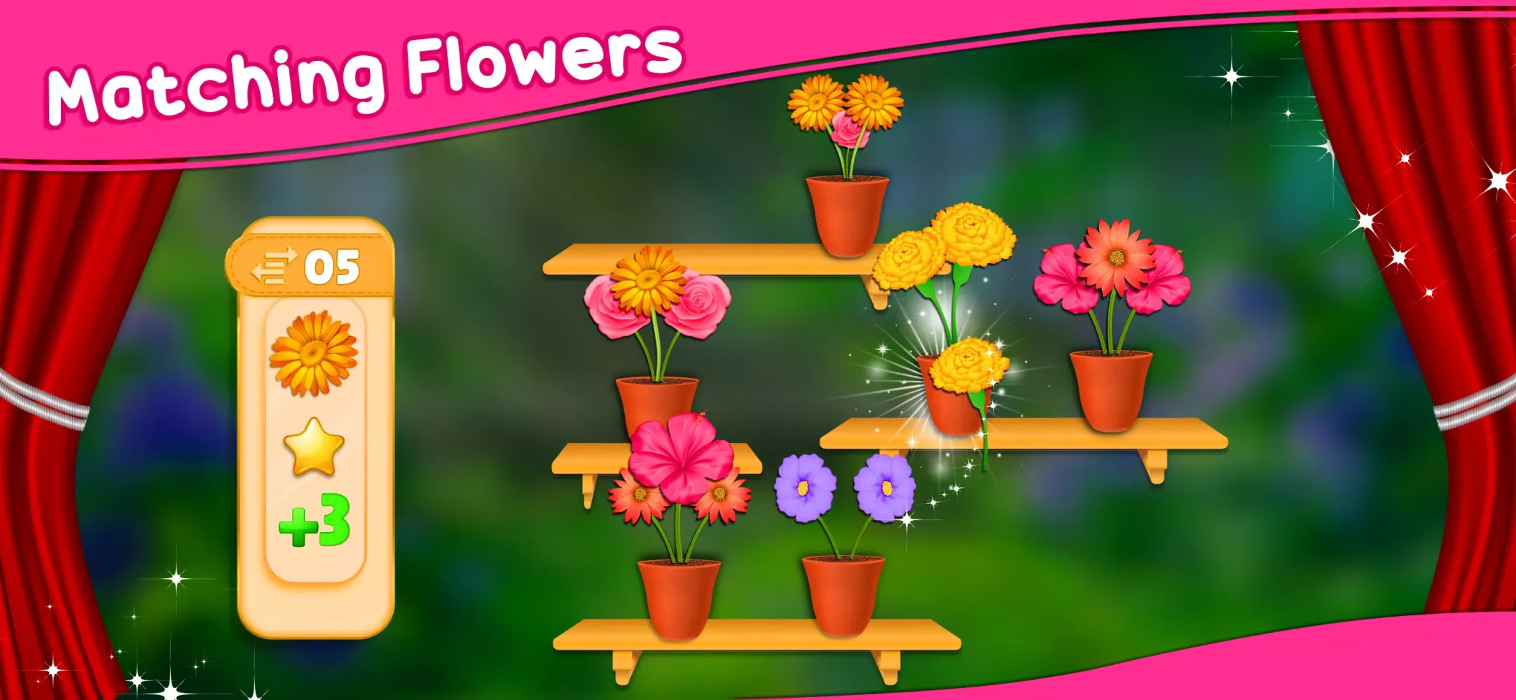 Blossom Sort Flower Puzzle Screenshots