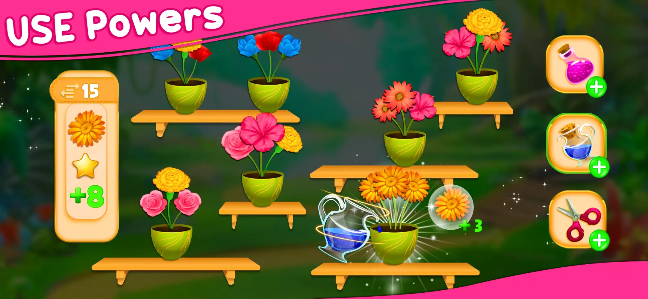 Blossom Sort Flower Puzzle Screenshots