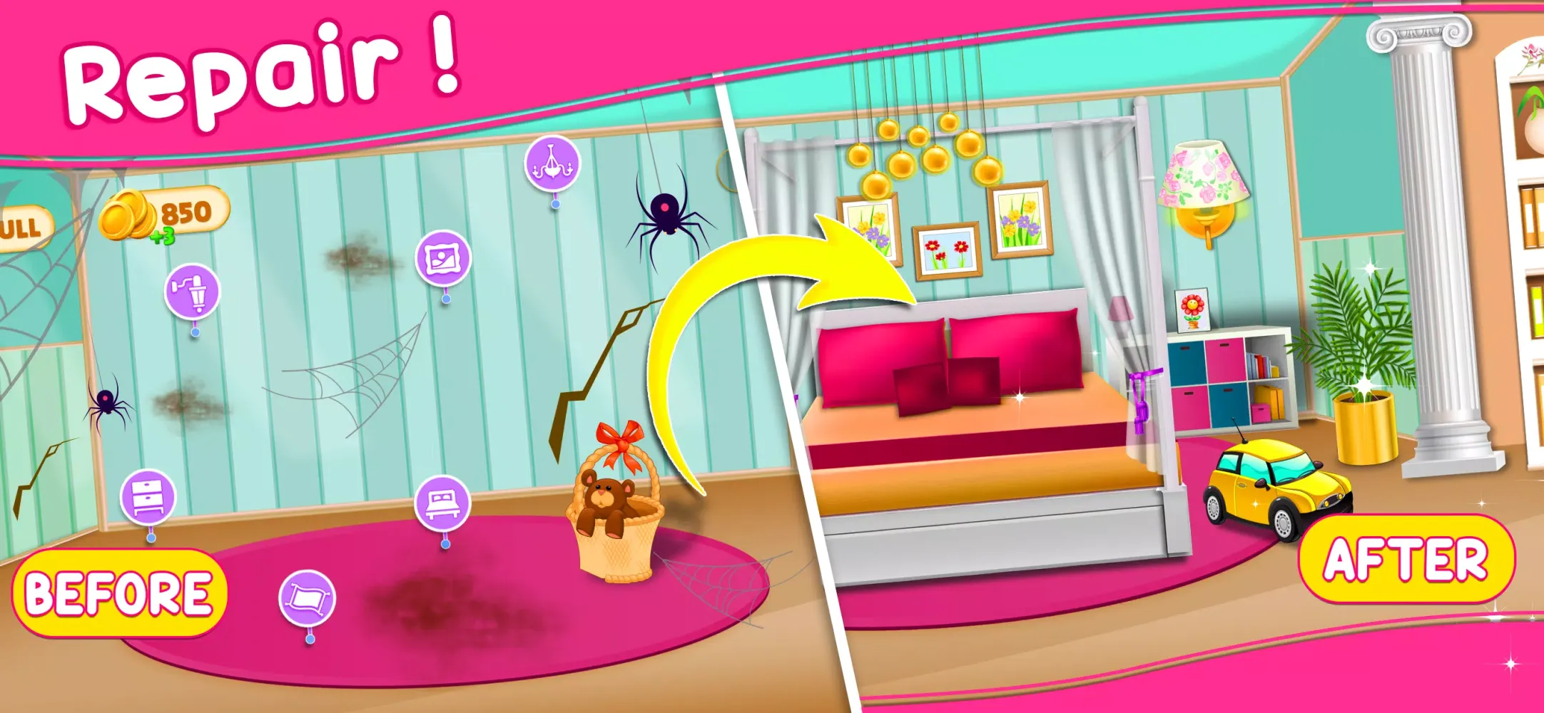 Blossom Sort Flower Puzzle Screenshots