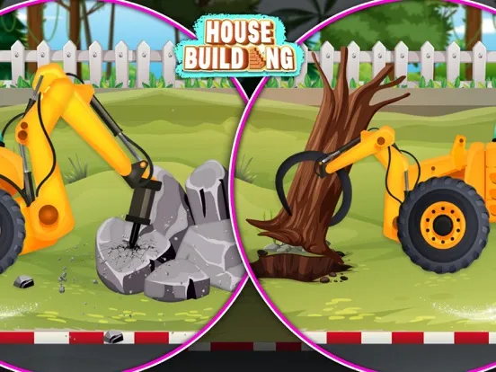 Home Construction Truck Game iPad 应用截图