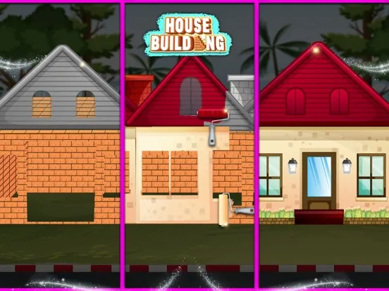 Home Construction Truck Game iPad 应用截图