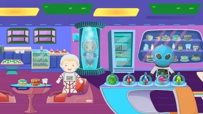 Capturas de tela do Pretend Play Space Town