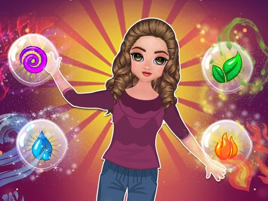 Captures d'écran de Superhero Girl DIY Makeup Game iPad 