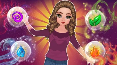 Captures d'écran de Superhero Girl DIY Makeup Game
