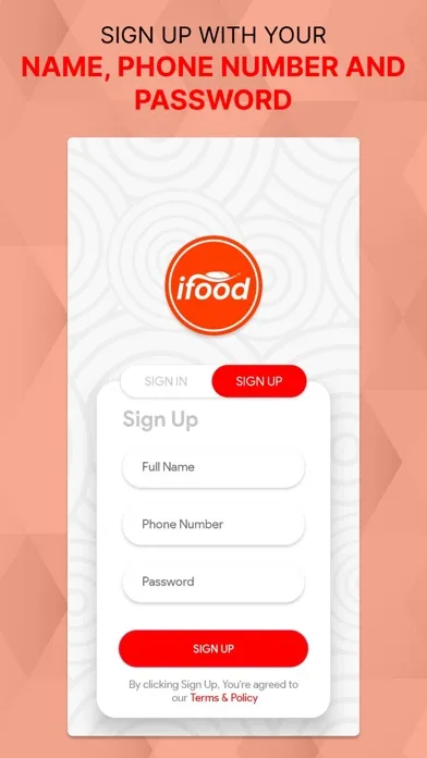 Скриншоты iFood Delivery