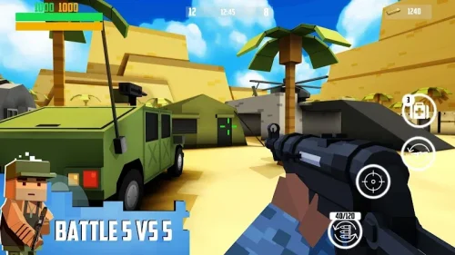 Block Gun 3D: FPS Shooter PvP-screenshot-1