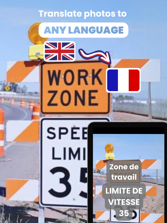 AI Photo Translate iPad 应用截图
