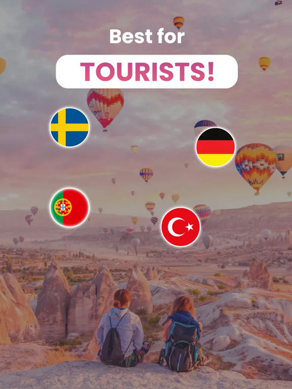 Tangkapan layar AI Photo Translate iPad 