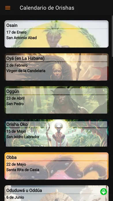 Oráculo Dilogun Screenshots